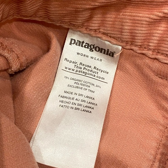 Patagonia Pink 4 Corduroy Shorts Slit Pockets Gorpcore Hiking - Picture 6 of 7